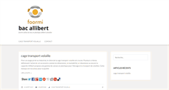 Desktop Screenshot of foormi.fr